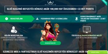 22BET Kaszinó Üdvözlő Bónusz