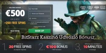 BitStarz Kaszinó Üdvözlő Bónusz