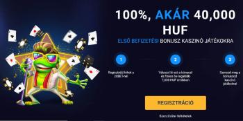 20Bet Kaszinó Üdvözlő Bónusz