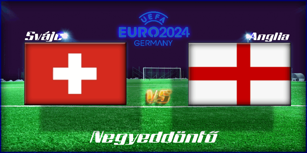 Euro 2024: Legjobb Anglia vs Svájc fogadási szorzók