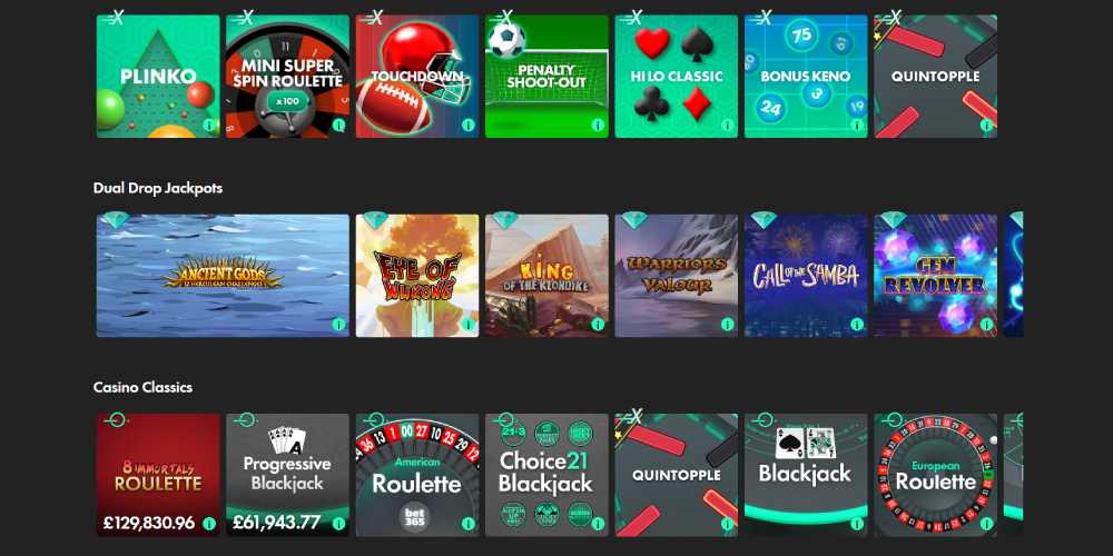 bet365 casino games lobby