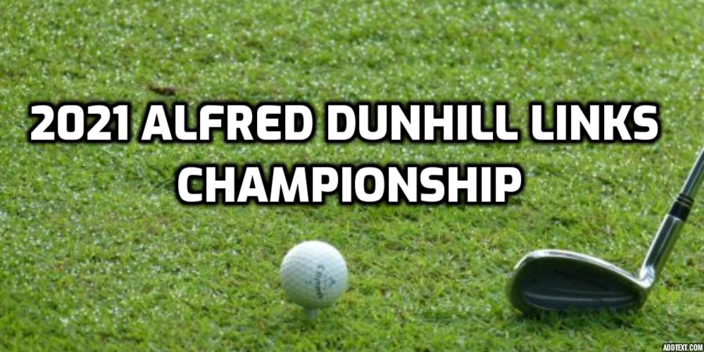 The 2021 Alfred Dunhill Links Championship odds favor Irish Shane Lowry