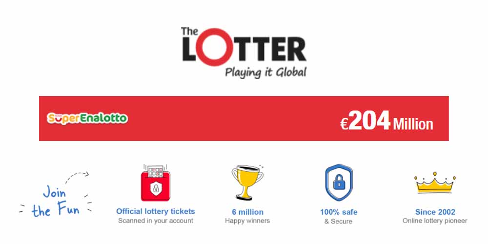 Play The World’s Biggest Lottery At TheLotter: Win Up To €204 Million