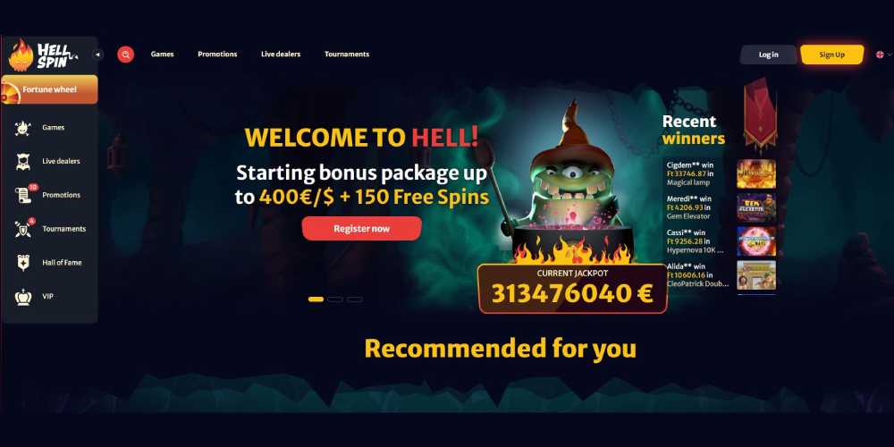 hellspin casino welcome bonus