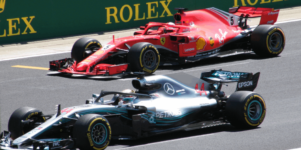 Lewis Hamilton and Schumaher