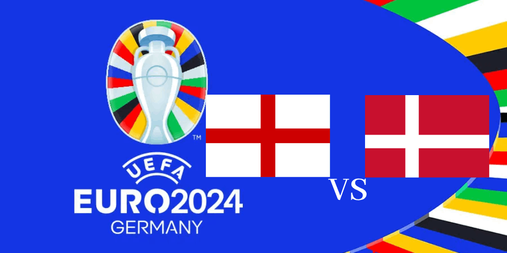 EURO 2024: Best Denmark vs England Betting Odds