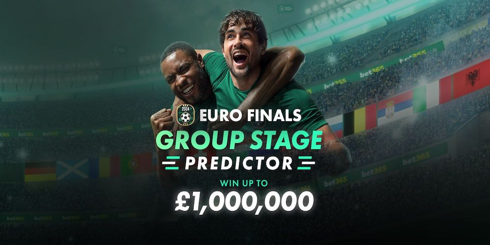 Win Up to £1,000,000 With BET365’s Euro Finals Group Stage Predictor