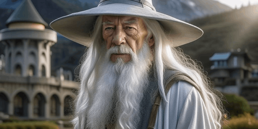 Gandalf playing poker