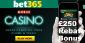 Bet365 Casino’s On The House Promotion Offers You Free GBP 250 Bonus