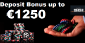 Claim EUR 1,250 Deposit Bonus at Casino Sieger