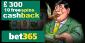 Earn up to GBP 300 with bet365 Casino’s Mr. Cashback Bonus