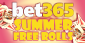 Win Bet365 Free Rolls on the Summer Games