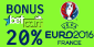 Claim a Big EURO 2016 Bet Bonus at Betcart