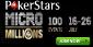 Win Your Share of the USD 5 Million Prize Pot of PokerStars’ MicroMillions 11