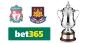 Liverpool v West Ham FA Cup Odds & Betting Lines