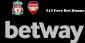 Bet on Liverpool v Arsenal to get a £10 Free Bet Bonus at Betway Sports!