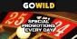 Get Special Promotions Every Day at GoWild Casino