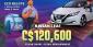 Win a Nissan Leaf at Vbet Casino: Win €80,000 and Nissan Leaf