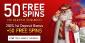 Vegas Crest Casino Christmas Bonus: Get 200% Bonus + 50 Free Spins