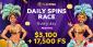 Daily Spins Race at Playfina: Win Up to 3,100 € + 17,500 FS