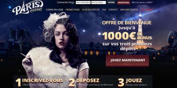 Paris Casino Welcome Bonus