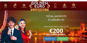 Golden Euro Casino Welcome Bonus