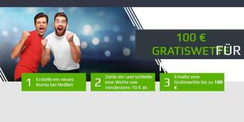 NetBet Sportsbook DACH Welcome Offer