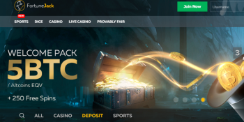 FortuneJack Casino Welcome Bonus