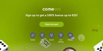 ComeOn! Casino Welcome Bonus