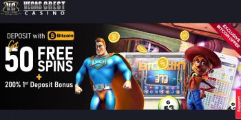 Vegas Crest Casino Bitcoin Welcome Bonus