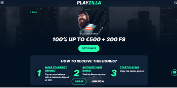 PlayZilla Casino Welcome Bonus