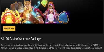 LoonieBet Casino Welcome Bonus