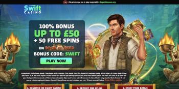 Swift Casino Welcome Bonus