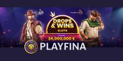 Get Spinning with the Drops&Wins Tournament at Playfina Casino – €70,000 Daily Prize Pool!