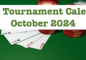 Poker Tournament Calendar – October 2024