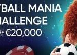 Football Mania Challenge at 22BET Sportsbook: Win Up to €20,000