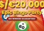 Turn the Tables at the 20K Epic Bingo Party at Cyberbingo – $/€10,000 is Yours for the Taking