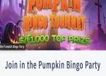 Pumpkin Bingo Tourney at CyberBingo