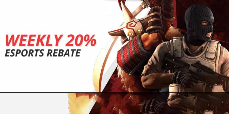 Weekly Esports Rebate Bonus: We Are Paying Back 20% On Losses