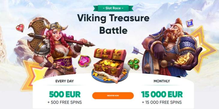 Ivibet Casino Daily Slot Race: 500 EUR + 500 Free Spins Daily