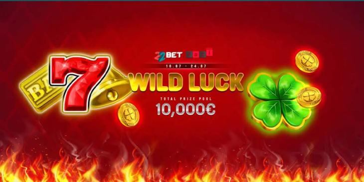 Wild Luck Tournament at 22BET Casino: Win a Share of €10.000!