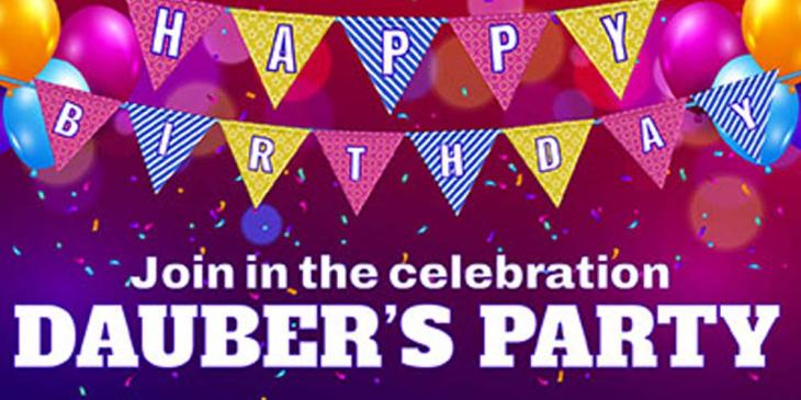 Cash Birthday Bash at Cyberbingo: Win €100 in Cash