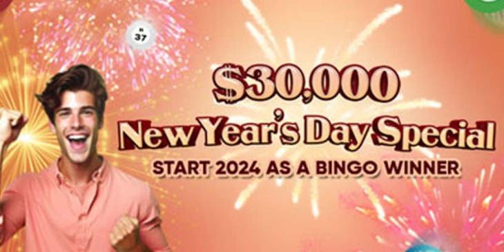 CyberBingo’s $30K New Year’s Day Special! Get Your Shares!