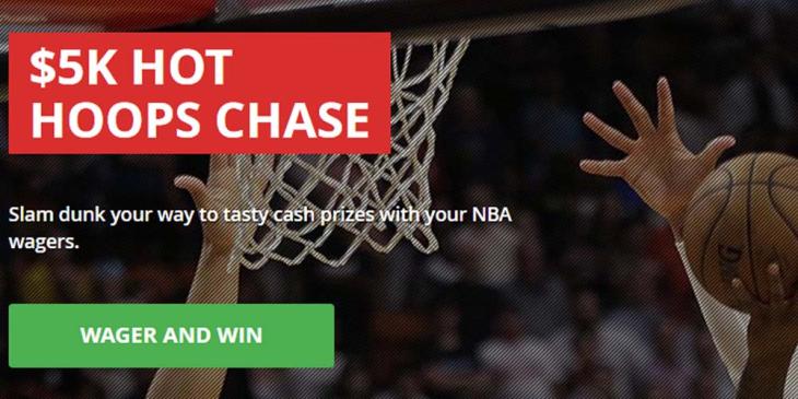 Hot Hoops Chase at Everygame Sportsbook: Get $1000 Cash!