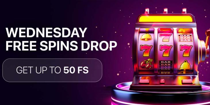 Wednesday FS Drop at Bets.io Casino: Win up to 50 Free Spins