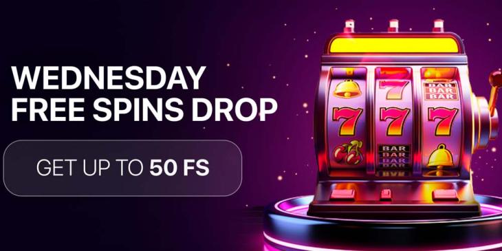 Wednesday FS Drop at Bets.io Casino: Get up to 50 Free Spins