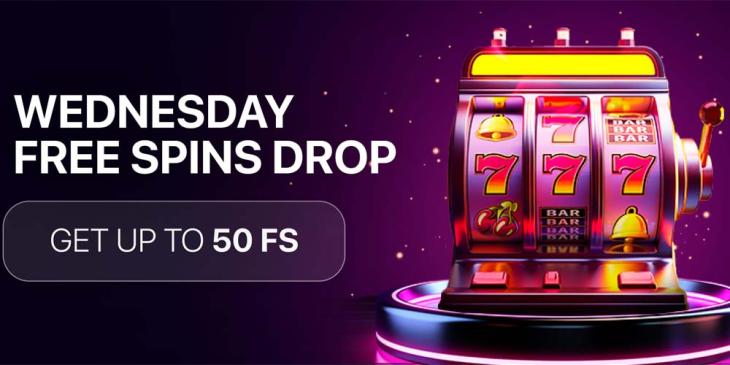 Wednesday Free Spins Drop at Bets.io Casino: Get up to 50 FS