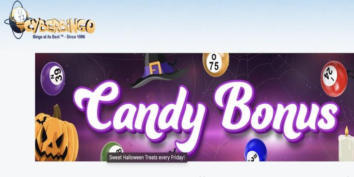 Candy Bonus at CyberBingo This Halloween