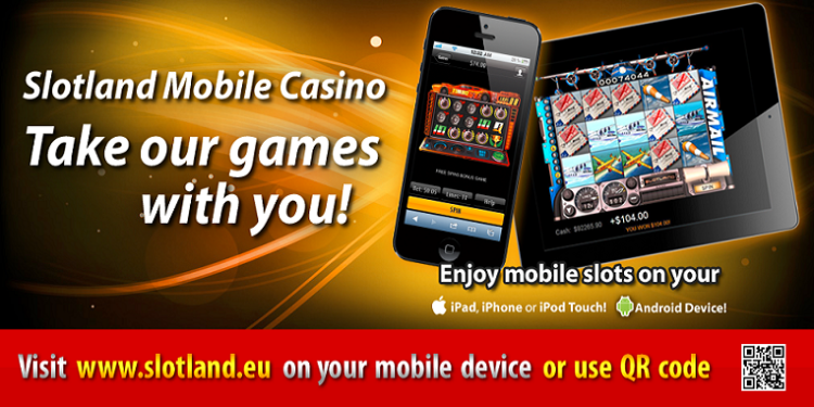 Slotland Mobile Casino Slide 1