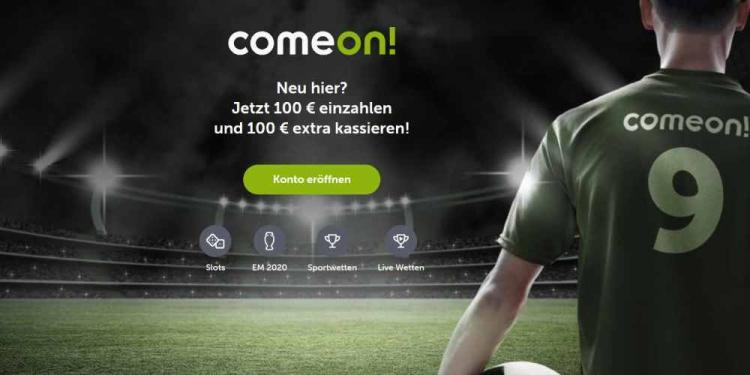ComeOn! Sports Welcome Bonus for Germany
